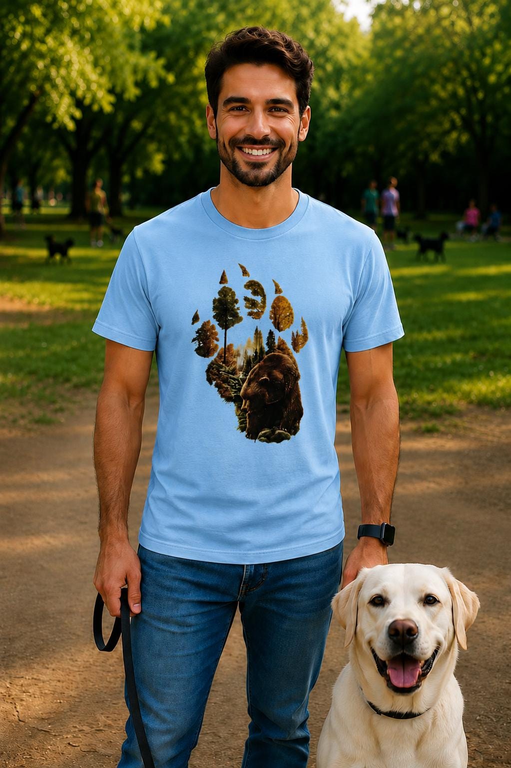 Premium Unisex V-Neck T-shirt