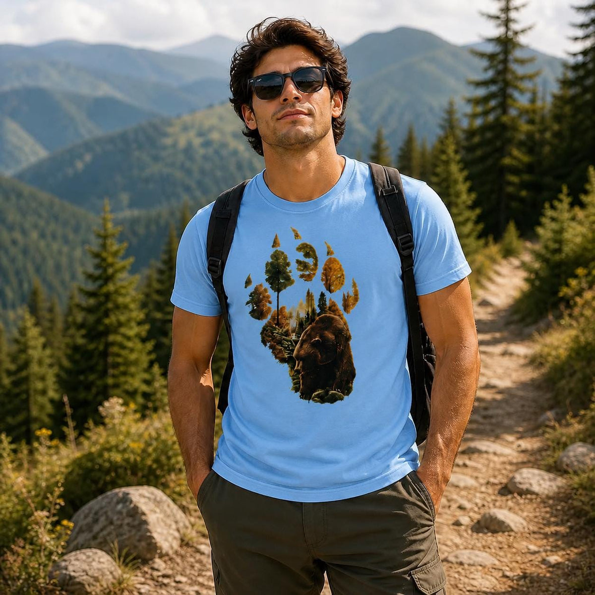 Premium Unisex V-Neck T-shirt